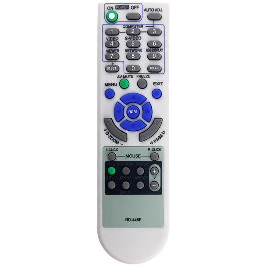 RD-448E Remote Control Replacement for NEC Projector M271W M361X M260WS