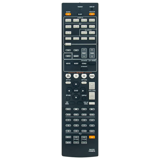 RAV332 WT92680EX Remote Control Replacement for Yamaha AV Receiver YHT-493