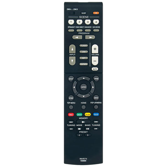 RAV574 VDM8690 Remote Control Replacement for Yamaha MusicCast Stereo AV Receiver RX-V4A