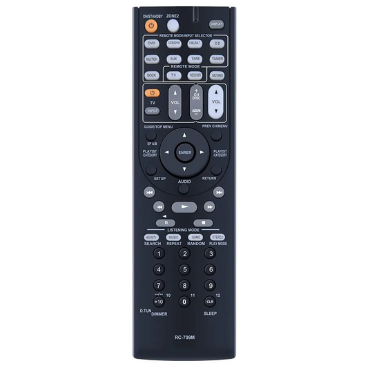 RC-709M Remote Control Replacement for Onkyo AV Receiver TX-SR506S