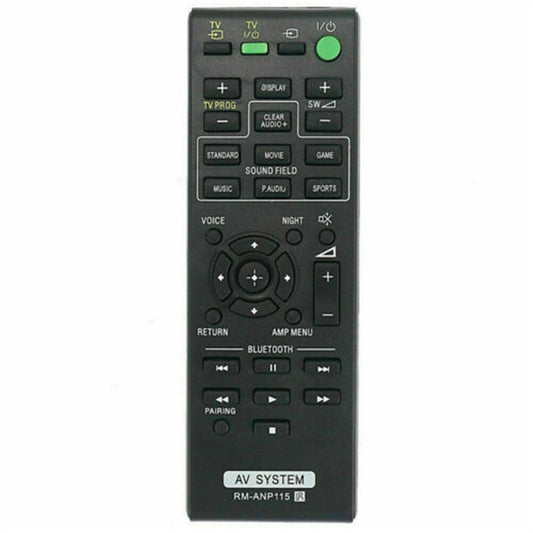 RM-ANP115 Replacement Remote  for Sony SA-WCT370 SA-WCT770 HT-CT370 SA-CT370 HT-CT770