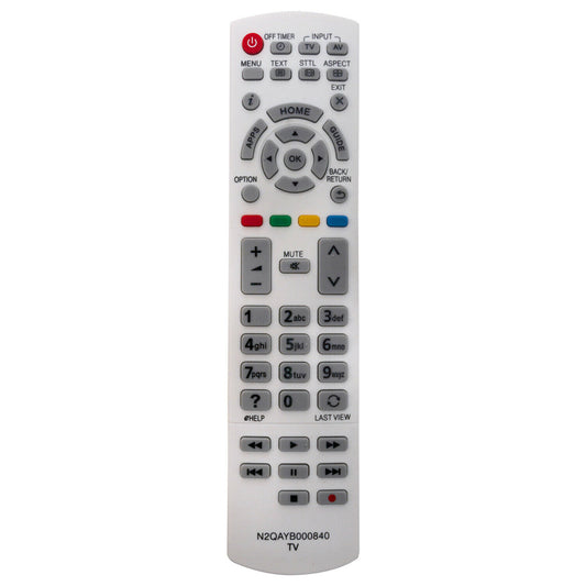 N2QAYB000840  Remote Replacement Control for Panasonic TX-L39EX64 TX-L42E6EW TX-42AS600Y