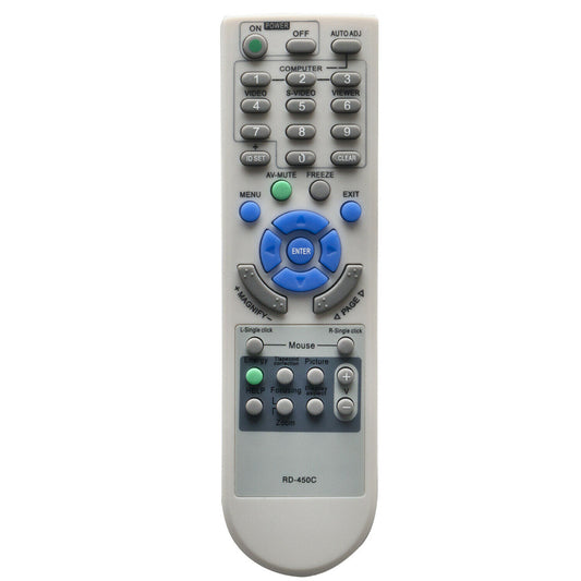 RD-450C Remote Replacement Control for NEC LT Series M230X M230X+ M230XG M260W M260W+ M260WS