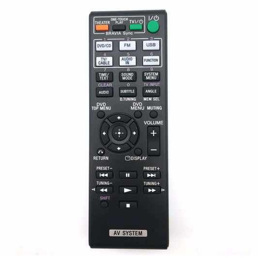 RM-ADU078 RM-ADU079 Remote Control Replacement for Sony Audio Video Receiver