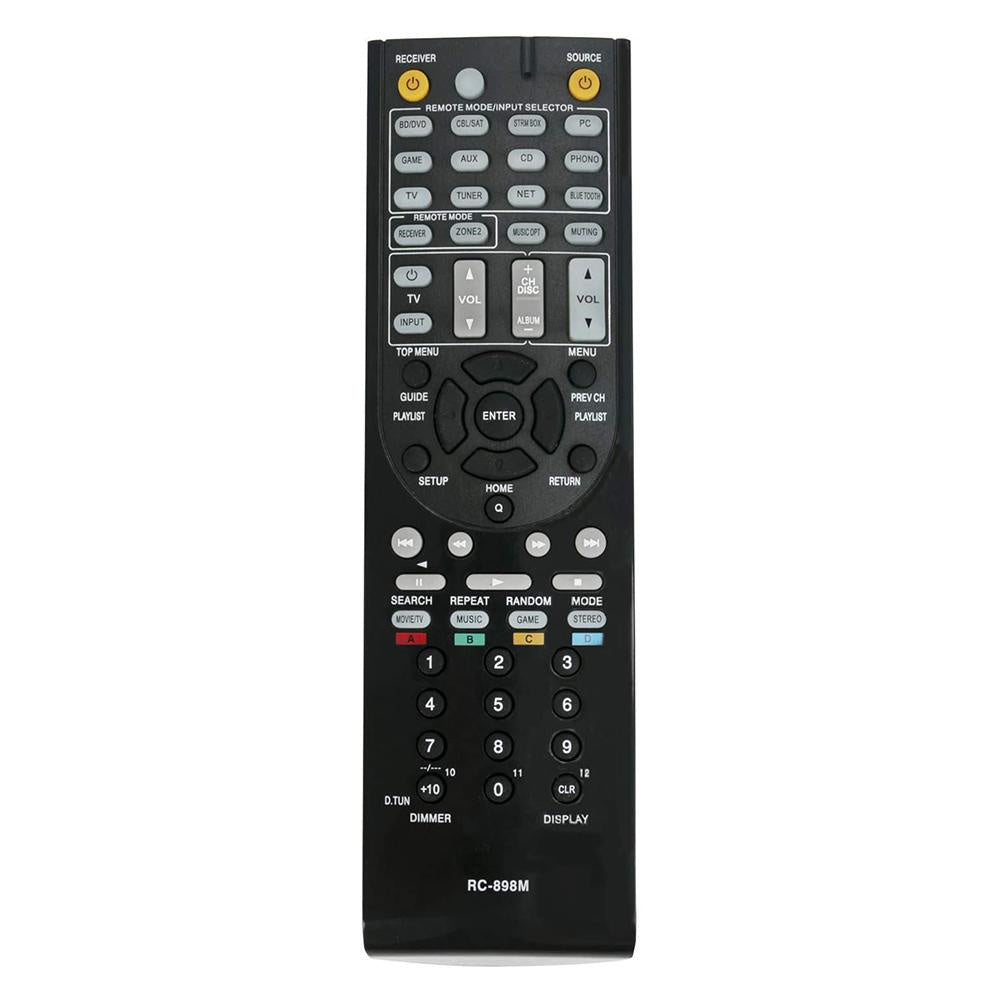 RC-898M RC898M Remote Replacement For Onkyo AV Receiver TX-NR545