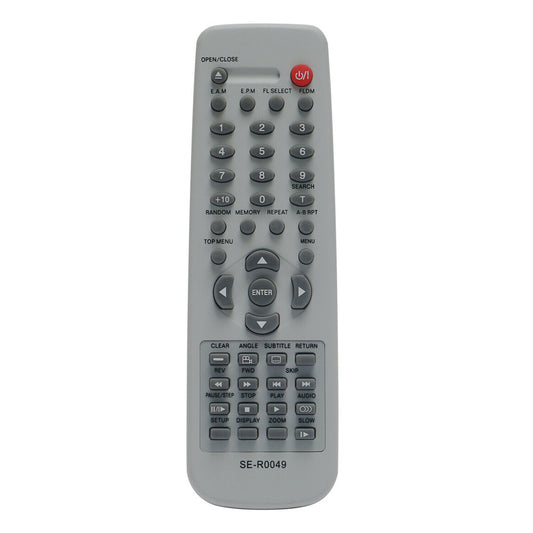 SE-R0049  Remote Replacement Control for Toshiba SD-120E SD-220E SD-210E SD-210EB DVD