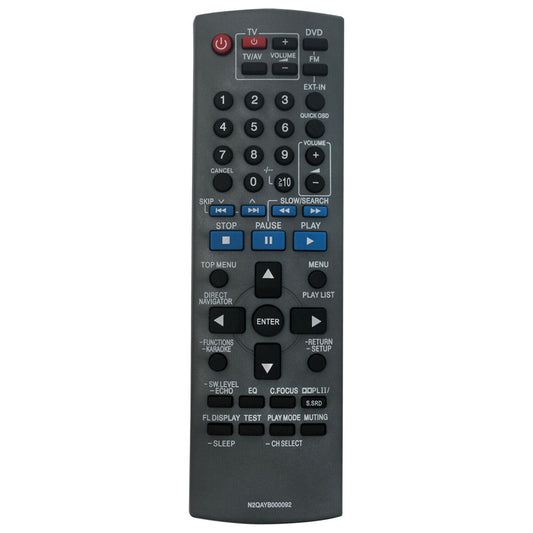 N2QAYB000092 Remote Replacement Control for PANASONIC SA-BTT350P SA-BT235 SA-BT330 SC-BT330P