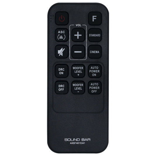 AKB74815341 Remote Replacement Control for LG SH3 SH3B DSH4B Sound Bar System