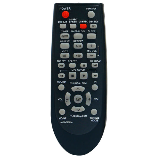 AH59-02363A Remote Replacement Control for Samsung MX-D630/ZD