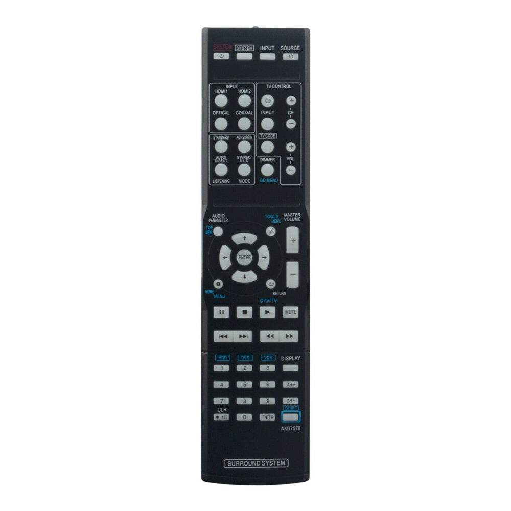 AXD7576 Remote Replacement for Pioneer HTP-SB300 Home Theater System