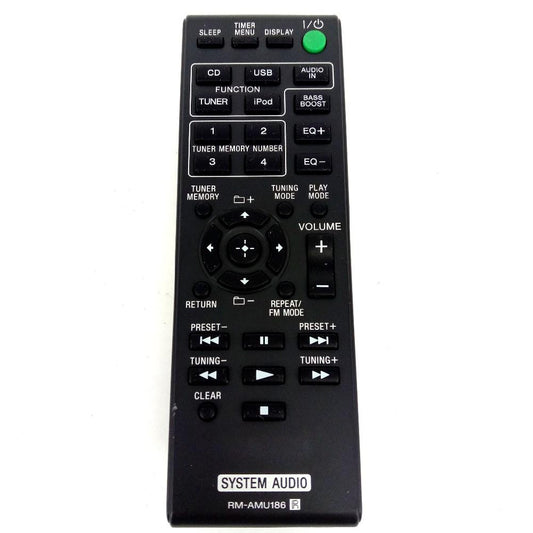 RM-AMU186 Remote Control Replacement For Sony System Audio