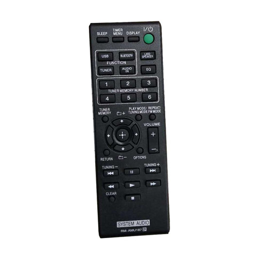 RM-AMU187 Remote Control Replacement for Sony Personal Audio System GTK-N1BT