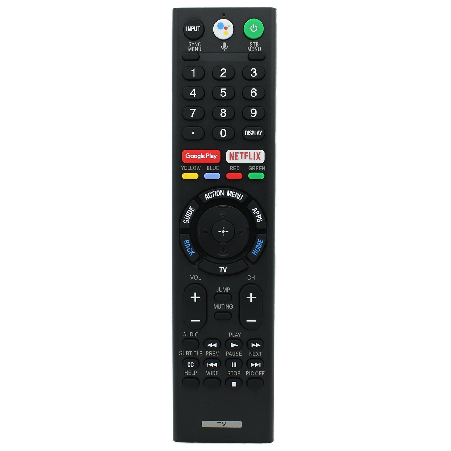 RMF-TX300U Voice Remote Replacement for Sony TV XBR65X850E XBR75X850E