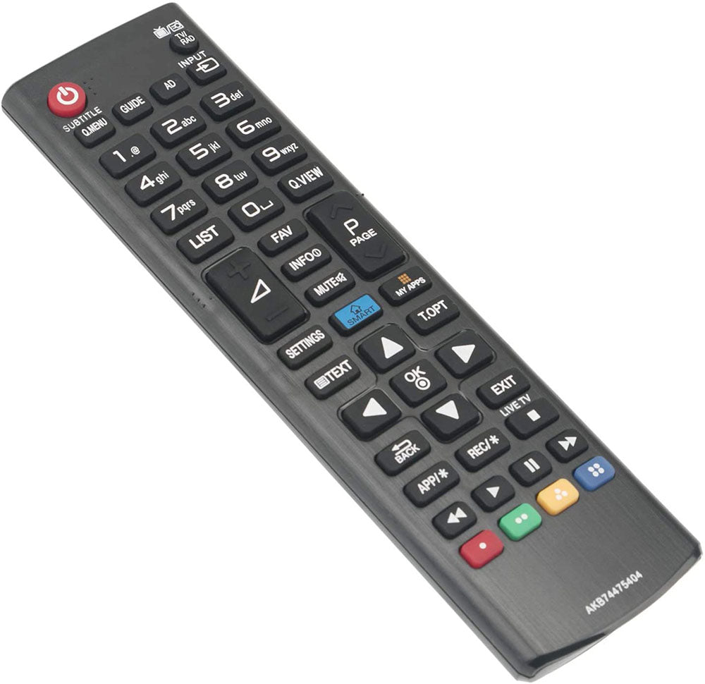 Universal Remote Control Replacement for LG/Sony/TCL/Soniq/JVC Smart LED  LCD TV