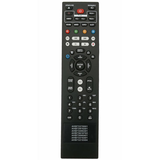 AKB72975301 Remote Replacement for LG Blu-ray Player BX580 BD570