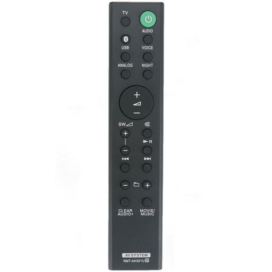 RMT-AH301U Remote Replacement for Sony Sound Bar HT-MT300 HT-MT301 HTMT300/B