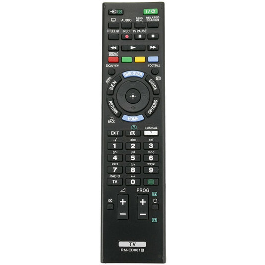 RM-ED061 Remote Replacement for Sony TV KDL-48W605B KDL-40W605B