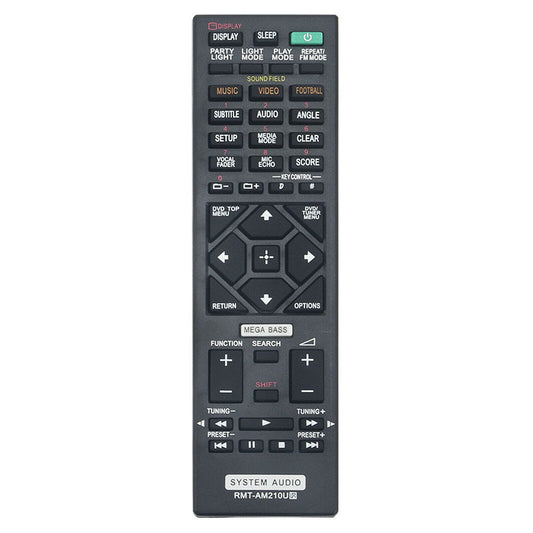 RMT-AM210U Remote Replacement for Sony SHAKE-X10D SHAKE-X30D