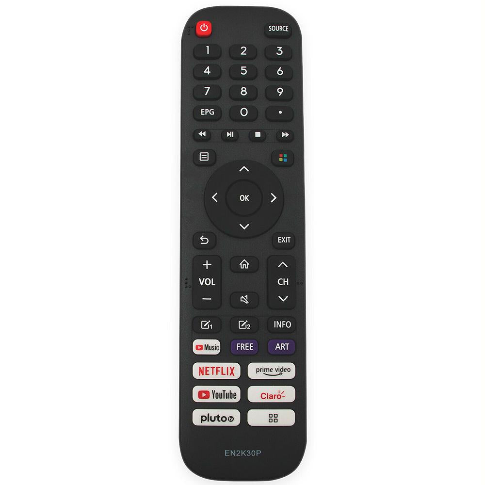 EN2K30P Remote Replacement for Hisense Smart 4K UHD TV