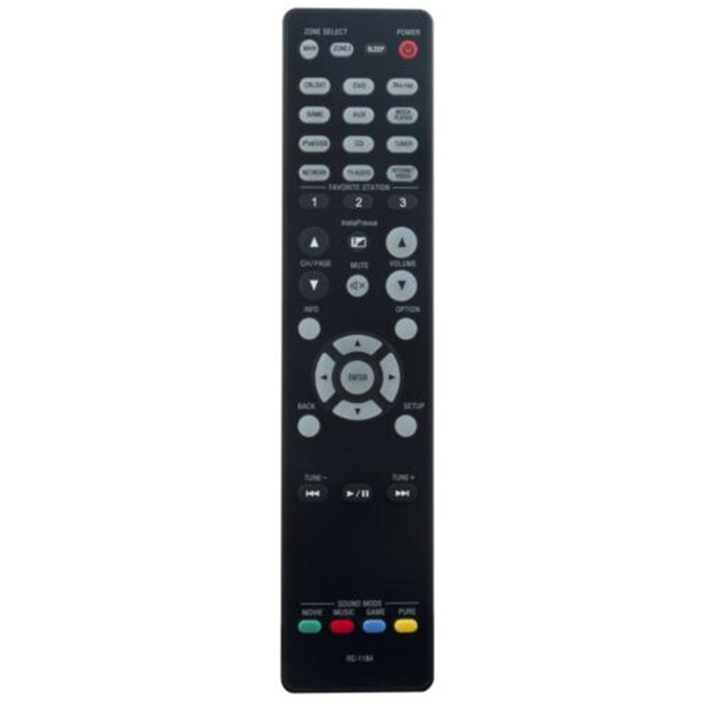 RC-1184 Replacement Remote fo Denon AV Receiver 30701013700AD