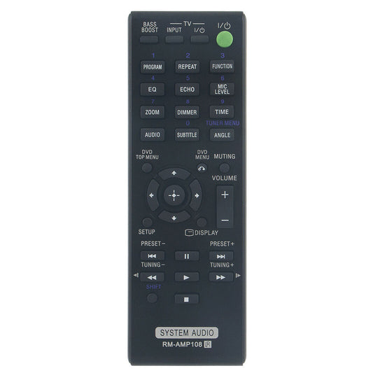 RM-AMP108 Replacement Remote Control fit for Sony MHC-ECL6D