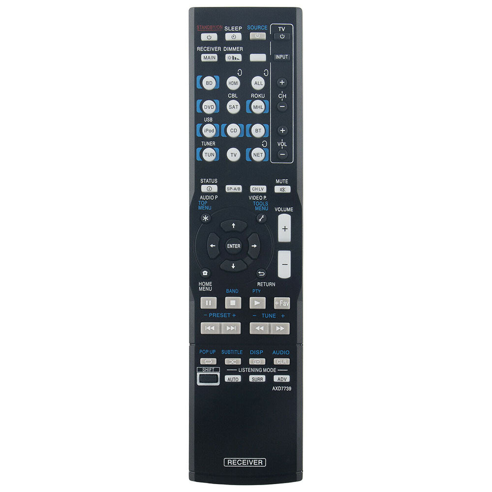 AXD7739 Replacement Remote Control for Pioneer VSX-830-K