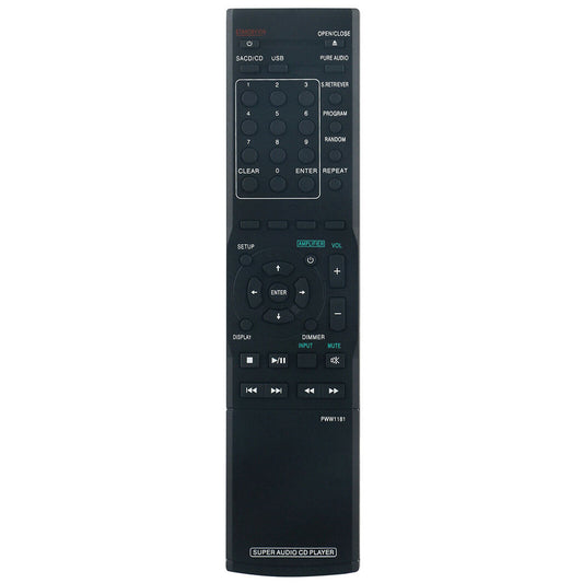 PWW1181 Replacement Remote Control for Pioneer Audio CD Player PD-10-K