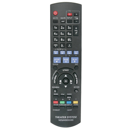 N2QAKB000089 Remote Replacement for Panasonic Home Theater System sc-bt737 sa-bt230