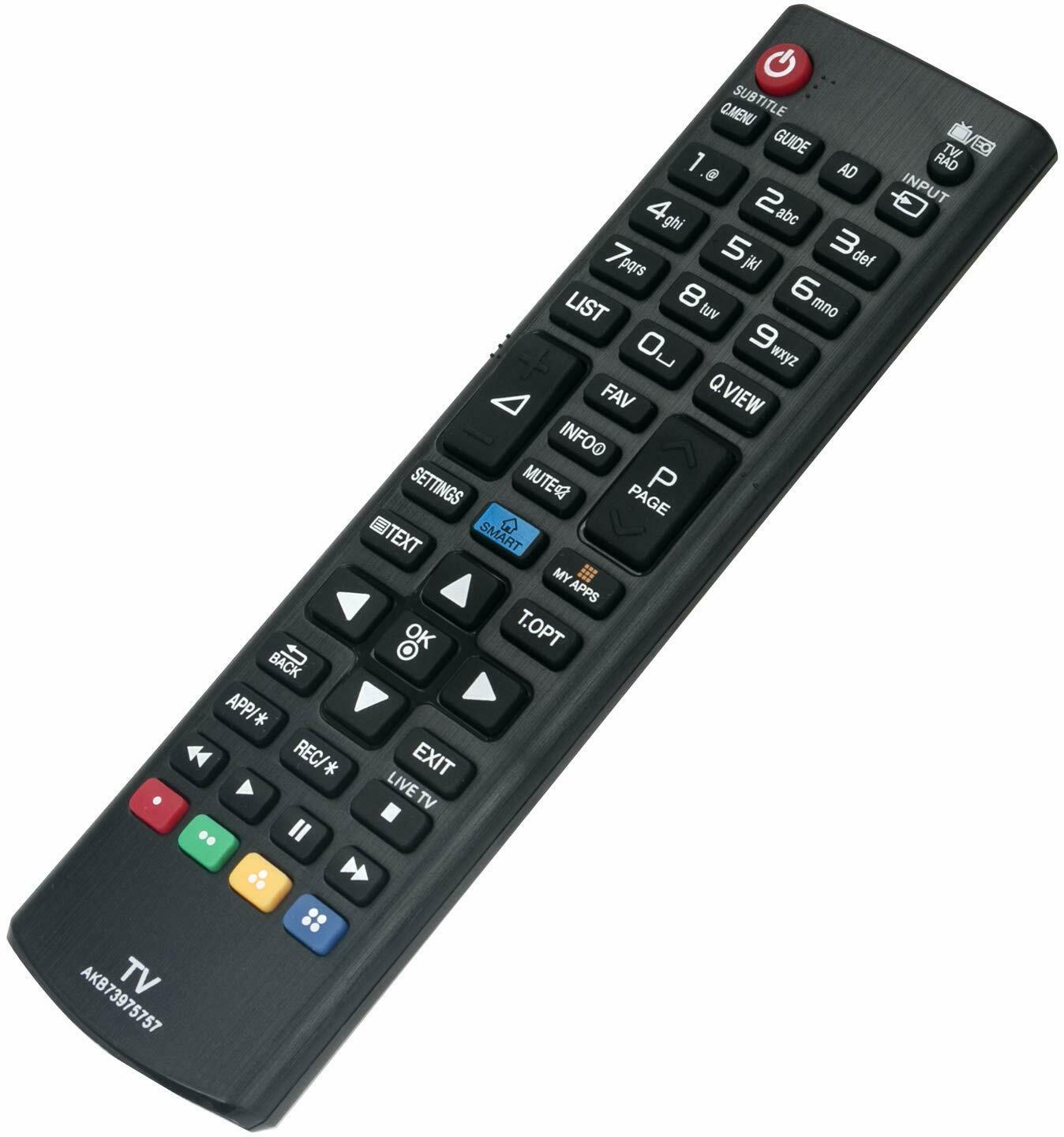 AKB73975757 Remote Replacement for LG 32LB570V