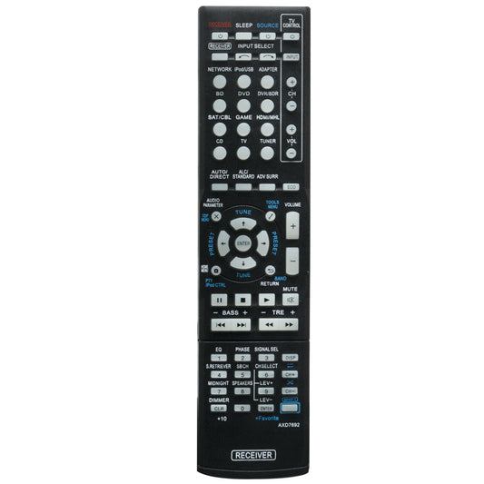 AXD7692 Remote Replacement for pioneer AV VSX-823-K AXD7692 VSX-43 VSX-828-S VSX-323