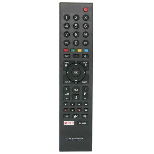 RC3214801/03 Remote Replacement For GRUNDIG 49GFB6626 TS1187R-5 313923827833 XPS187