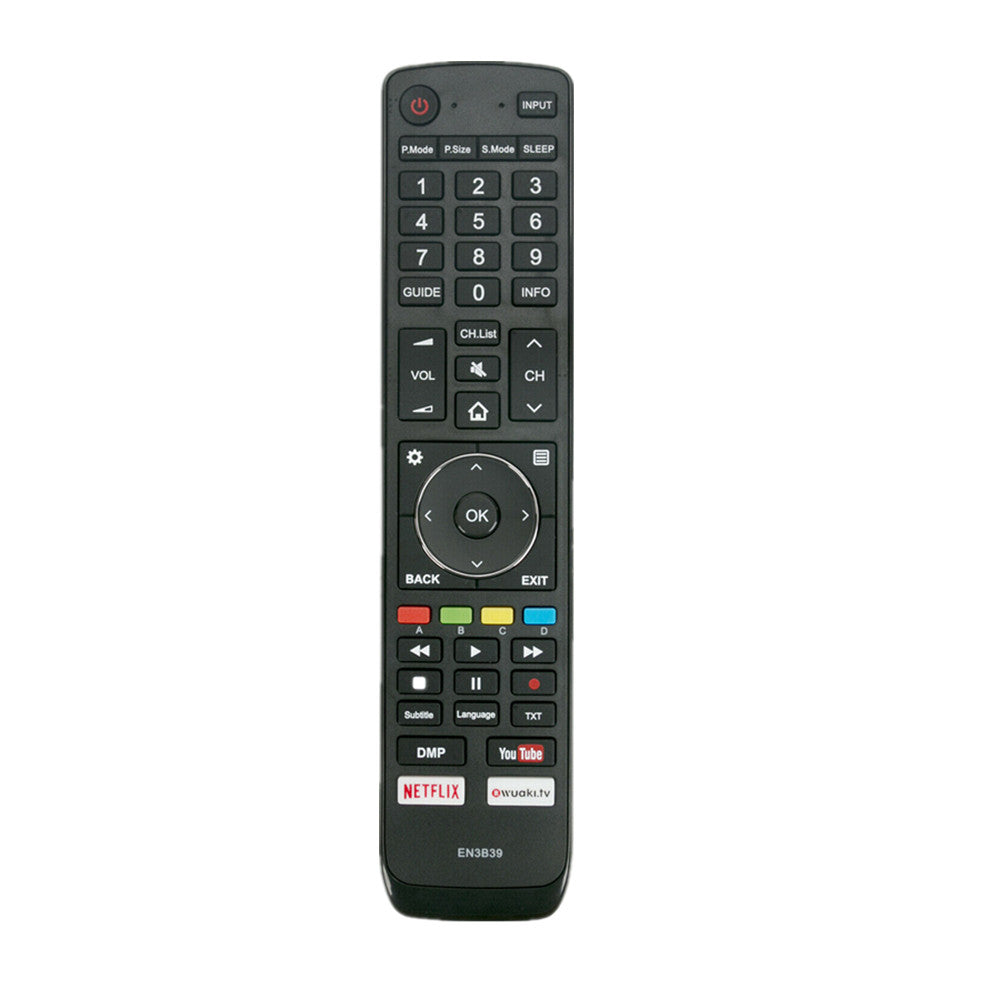 EN3B39 EN3AA39H Remote Control for Hisense TVs H75N6800 H50N5900 H55NU8700