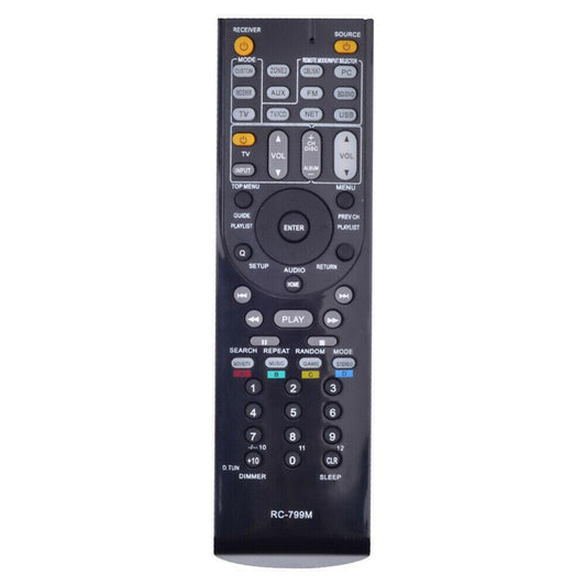 RC-799M Replacement Remote Control for Onkyo AV Receiver RC-712M TX-NR616