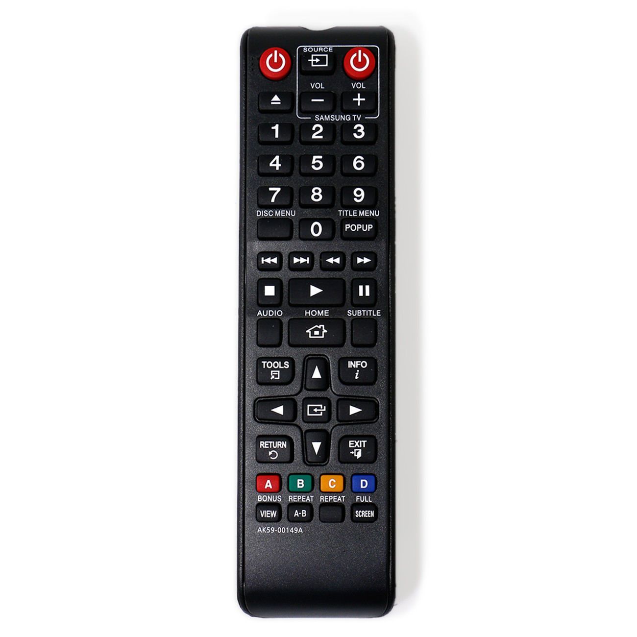 AK59-00149A Remote Replacement for Samsung Blu-Ray Disc Player