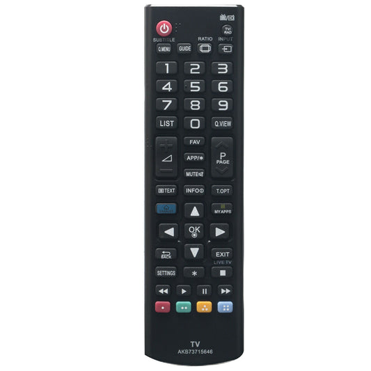 AKB73715646 Remote Replacement for LG 24MT55S 27MT55S