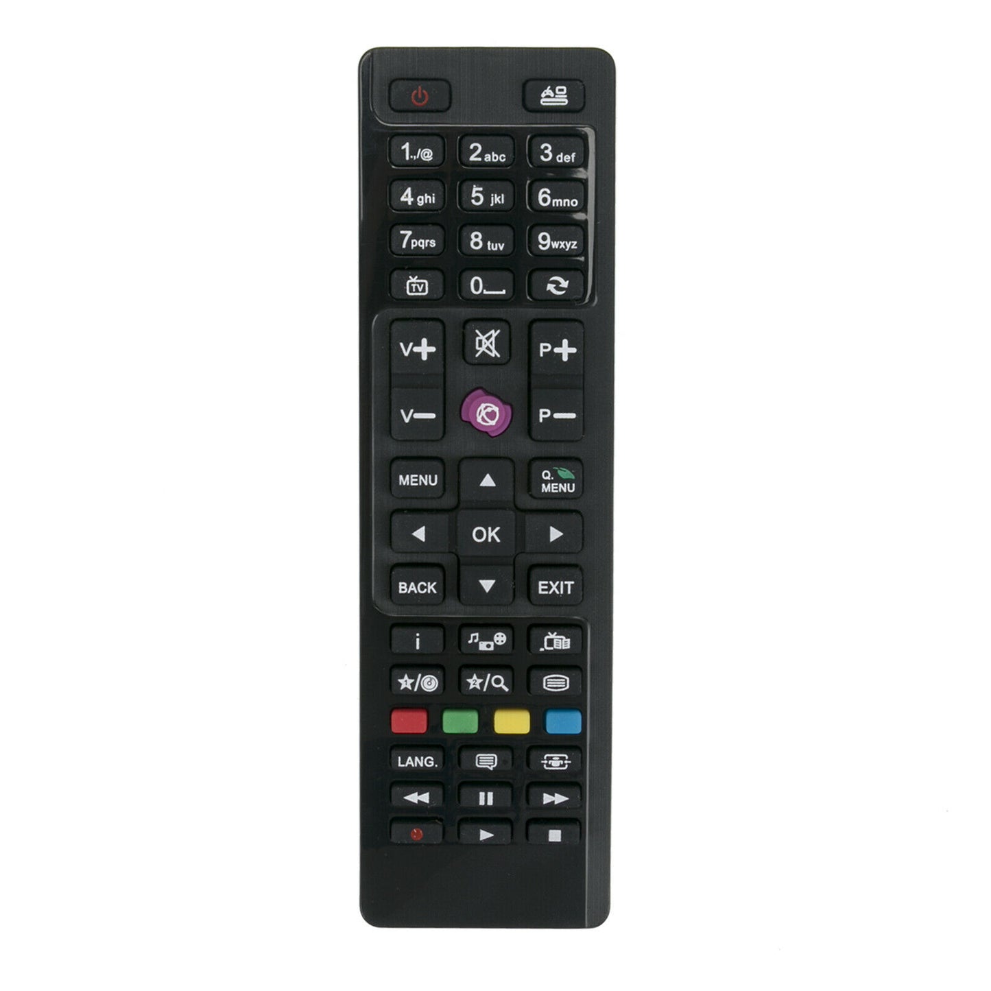 RC4849 Remote Replacement for Finlux Telefunken JVC Celcus TV CEL-22FHDDB-16 /1