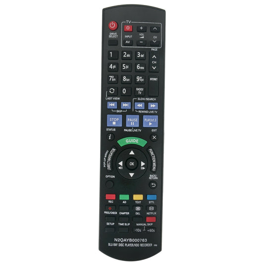 N2QAYB000763 Remote Replacement for Panasonic DMR-PWT420EB DMR-PWT530 DMR-PWT530EB