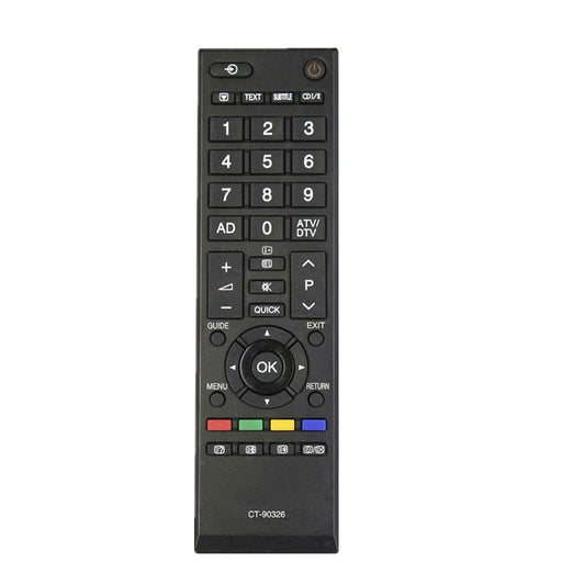 CT-90326 Remote Replacement for Toshiba 19AV615DB 22AV713B 26EL933 40LV665D