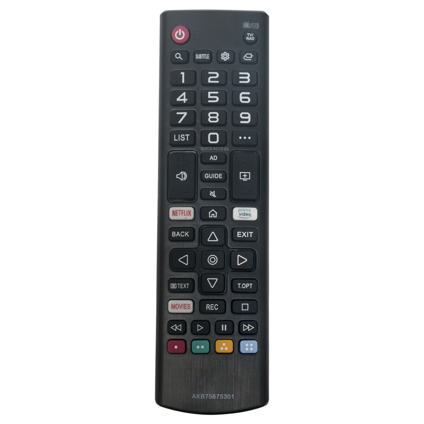 AKB75675301 Remote Replacement for LG TVs 32LM6300PLA with Netflix Primevideo