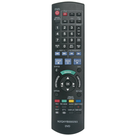 N2QAYB000293 Remote Replacement for Panasonic DVD DMR-XW400 DMR-XW390 DMR-EX768EB