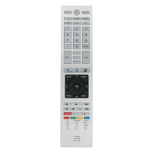 CT-90428 CT-90429 CT-90430 Remote Replacement for Thoshiba LED LCD HD TV