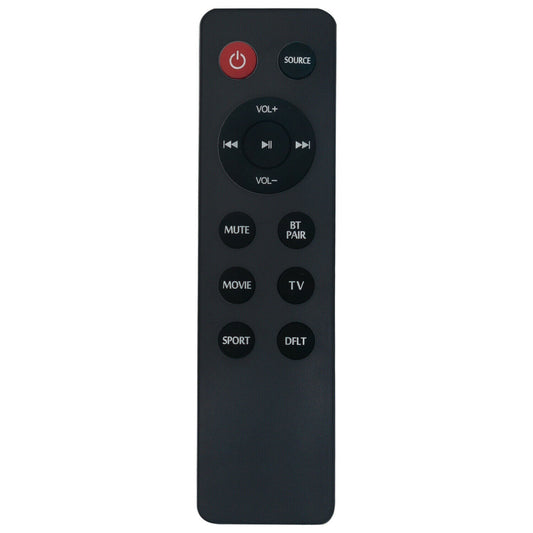 RM-STHWL315B Remote Control Replace for JVC Soundbar TH-W513BK TH-WL311B TH-WL315B